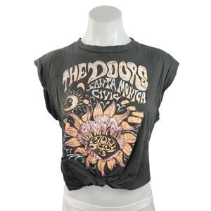 The Doors Santa Monica Graphic Tee - Charcoal